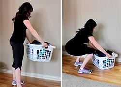 Πώς να κάνετε τις δουλειές του σπιτιού... γυμναστική!