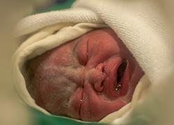 Δείτε την απίστευτη φωτογραφία του μωρού που εμφανίζεται στον κόσμο με το... πρόσωπο!