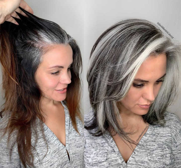 10 γυναίκες που σταμάτησαν να βάφουν τα μαλλιά τους και έγιναν πιο όμορφες!