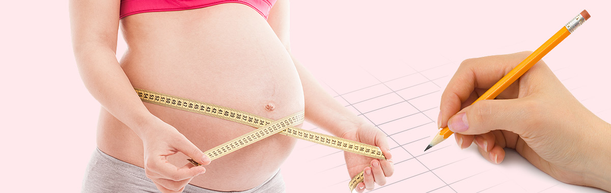 Υπολογισμός για την ιδανική αύξηση βάρους στην εγκυμοσύνη