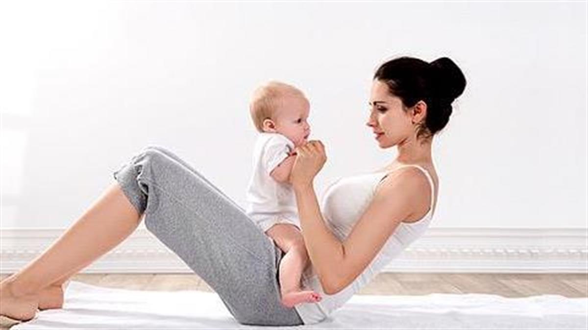 Χάστε το βάρος της εγκυμοσύνης με 5 αποτελεσματικές ασκήσεις