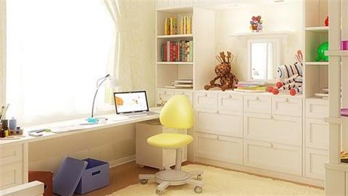 Φτιάξτε το πιο όμορφο γραφείο για το παιδικό δωμάτιο!