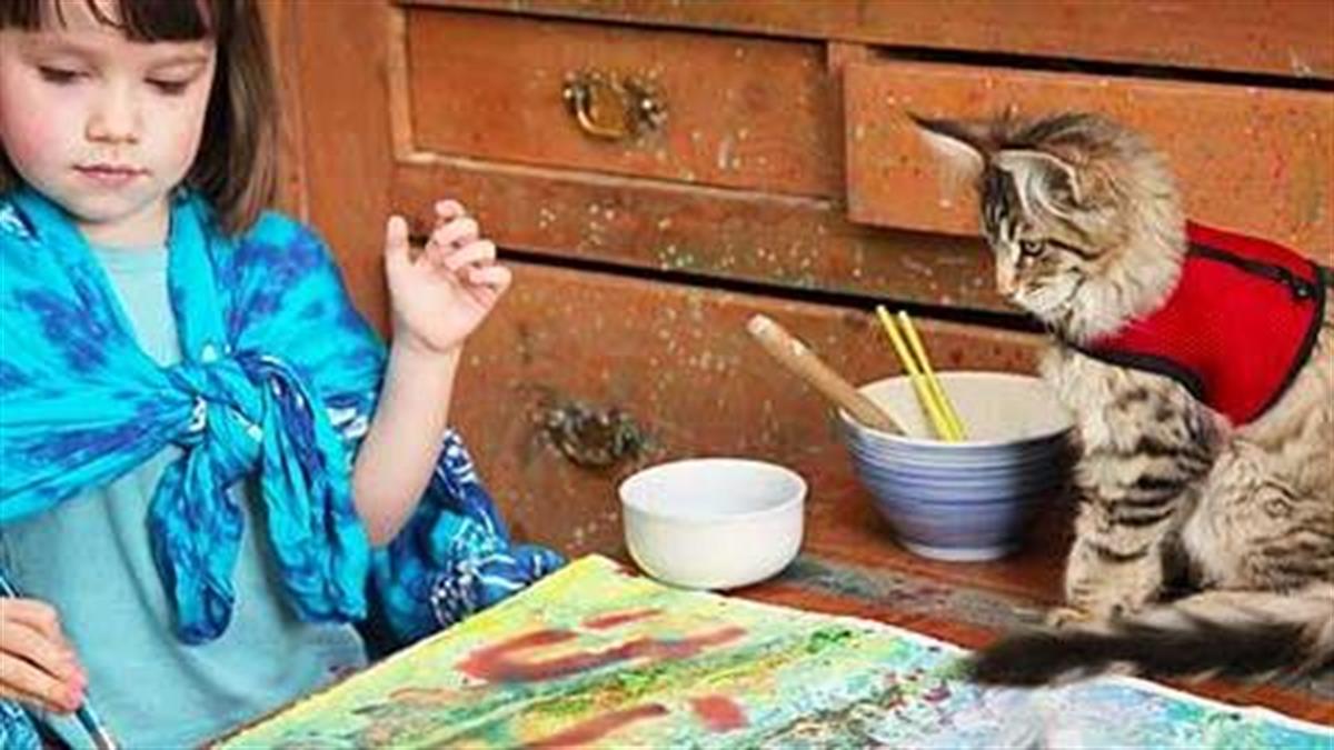 5χρονο κορίτσι με αυτισμό δημιουργεί απίθανες ζωγραφιές! (φωτο)