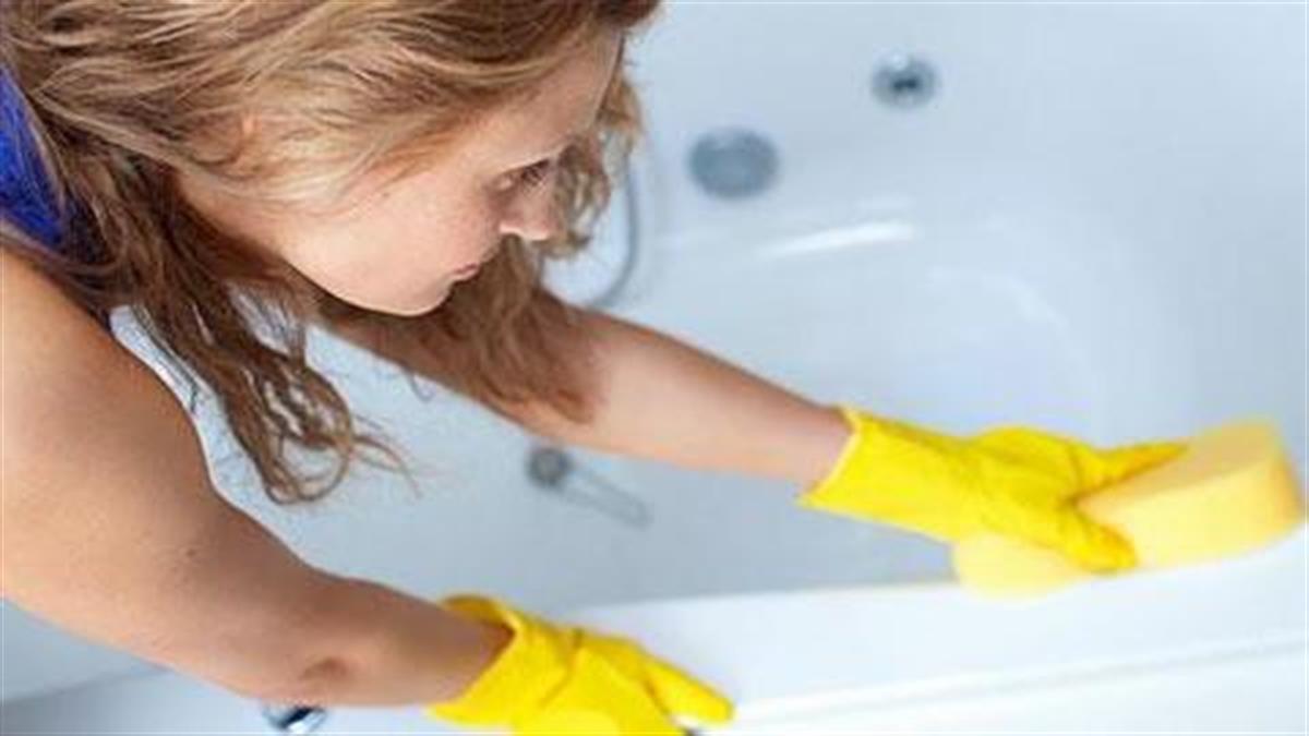 Πώς να καθαρίστε εύκολα και σωστά την μπανιέρα σας