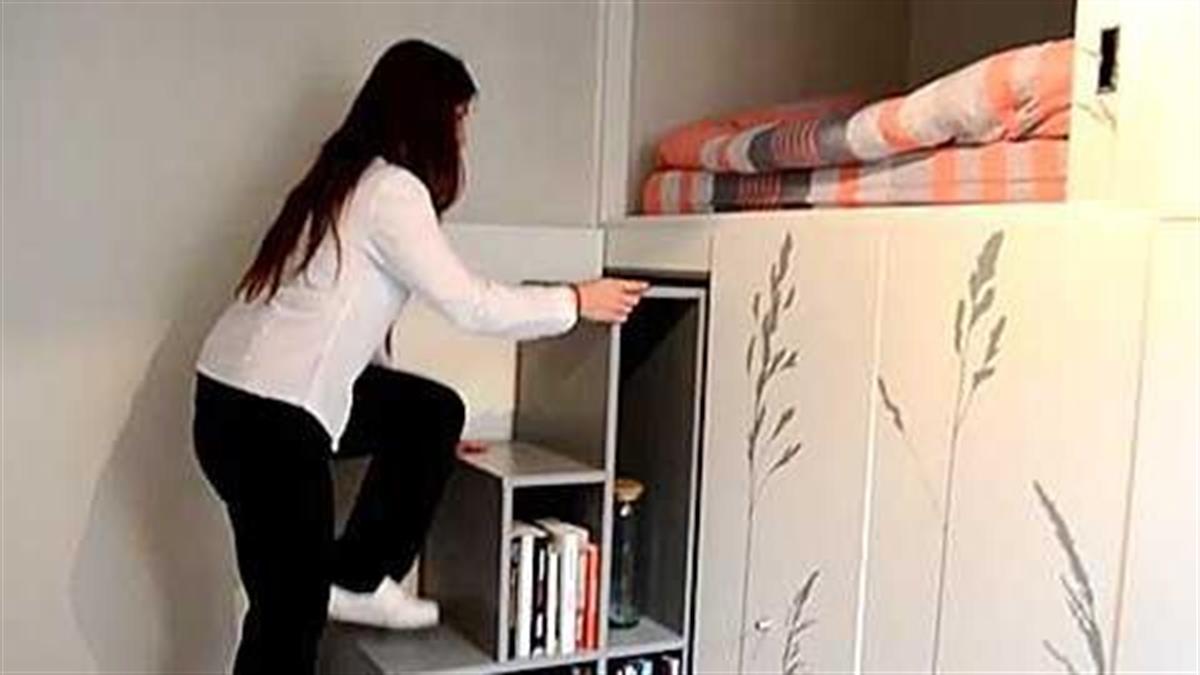 Δείτε ένα απίστευτο διαμέρισμα 8 τ.μ.! (video)