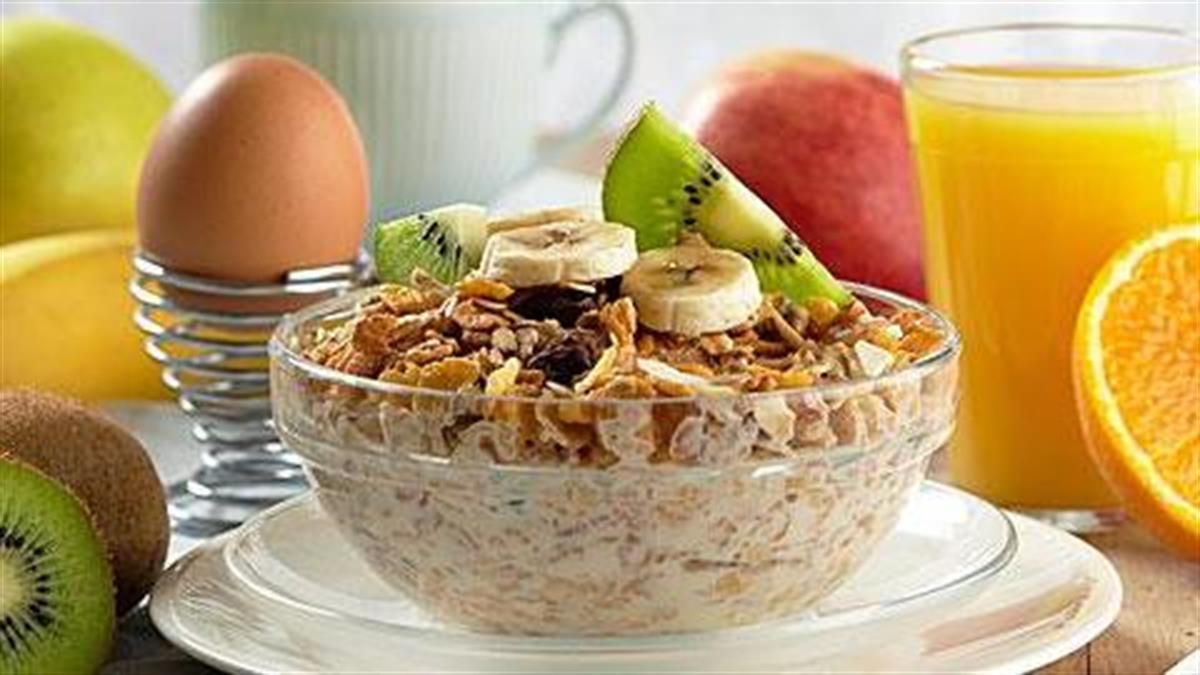 6 τροφές για υγιεινό και θρεπτικό πρωινό