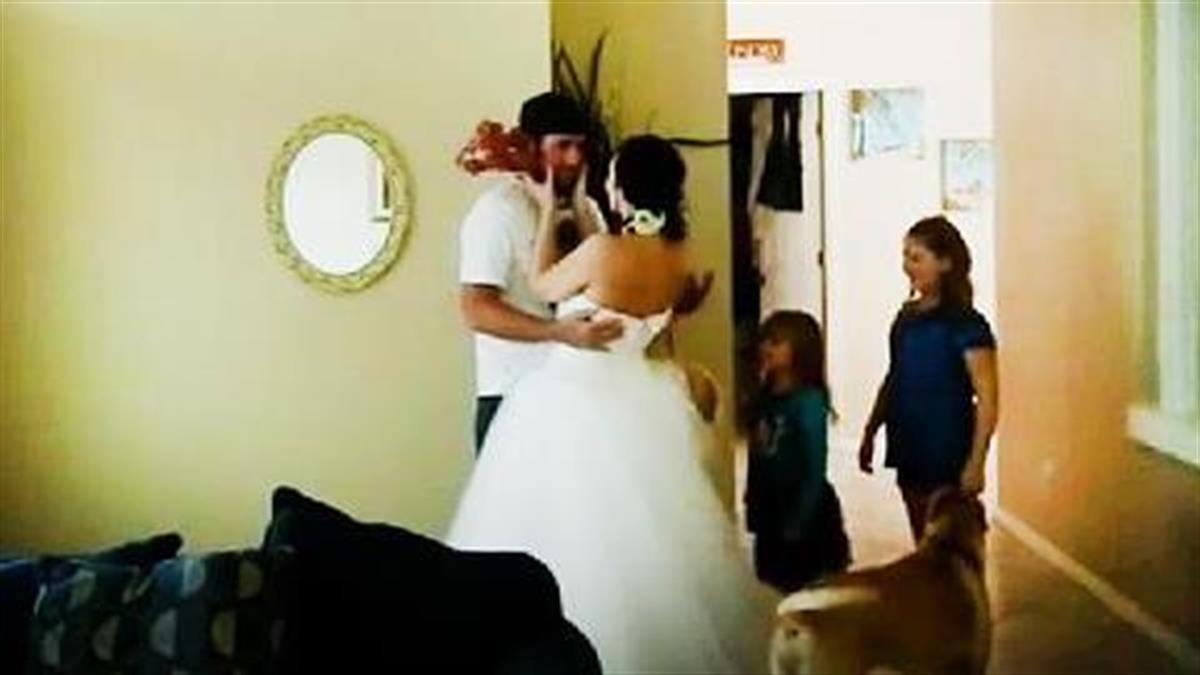 Η απίστευτη έκπληξη στον άνδρα της για την επέτειό τους θα σας συγκινήσει!