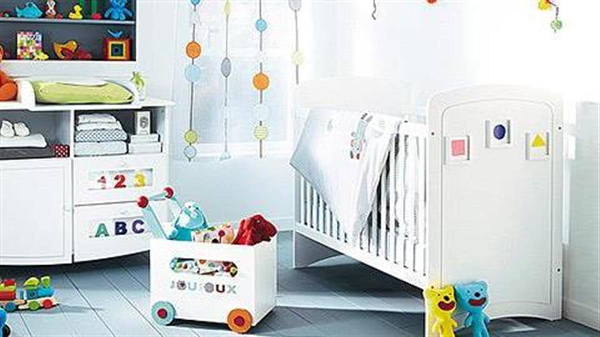 12 tips για να κάνετε το δωμάτιο του μωρού σας όμορφο και πρακτικό