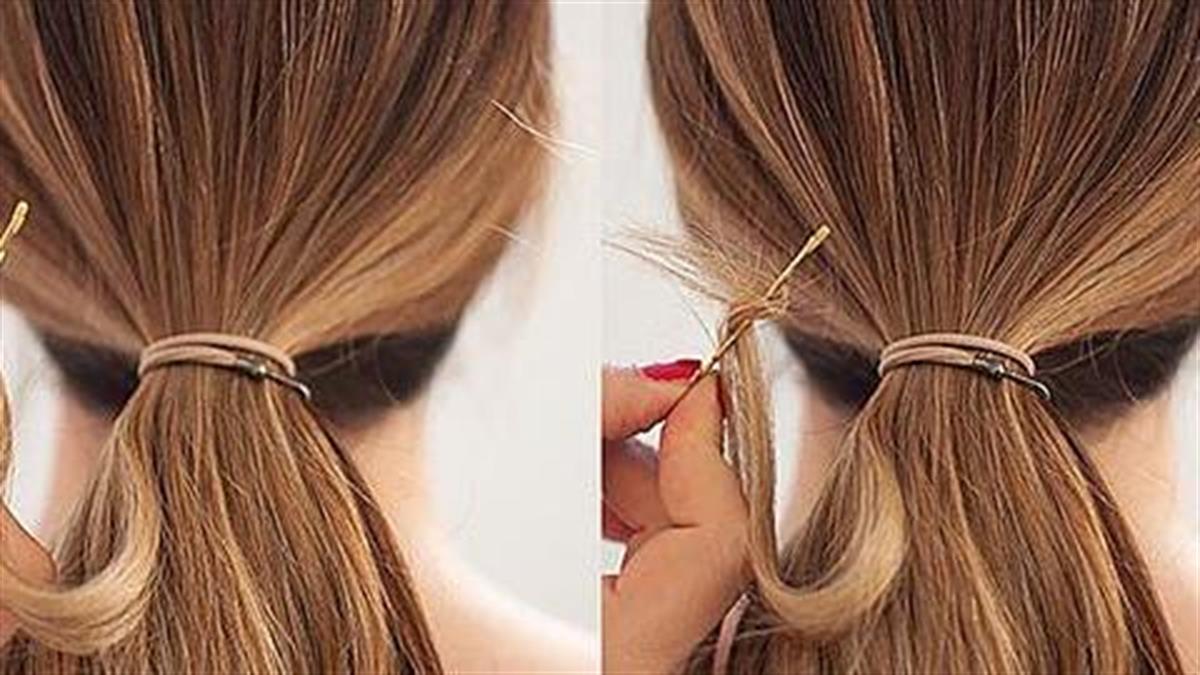 Как сделать резинку для волос из своих волос