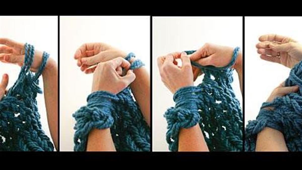 Πώς να πλέξετε με τα χέρια σας ένα κασκόλ