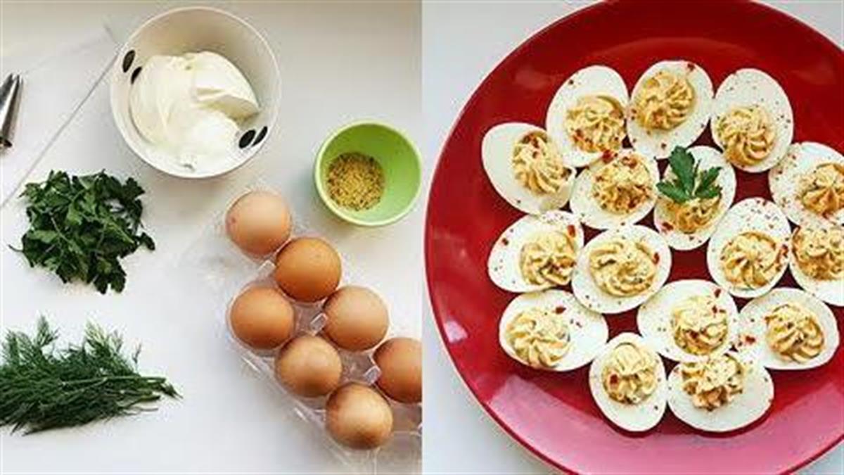 Η πιο εύκολη και νόστιμη συνταγή με βραστά αυγά
