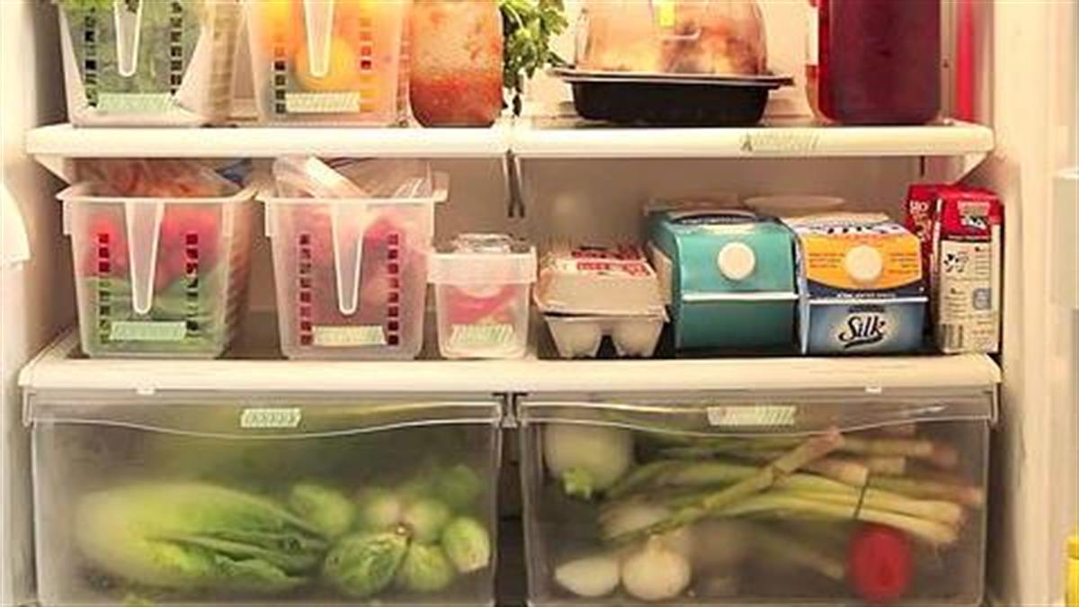 10 χρήσιμα tips οργάνωσης για μικρά ψυγεία