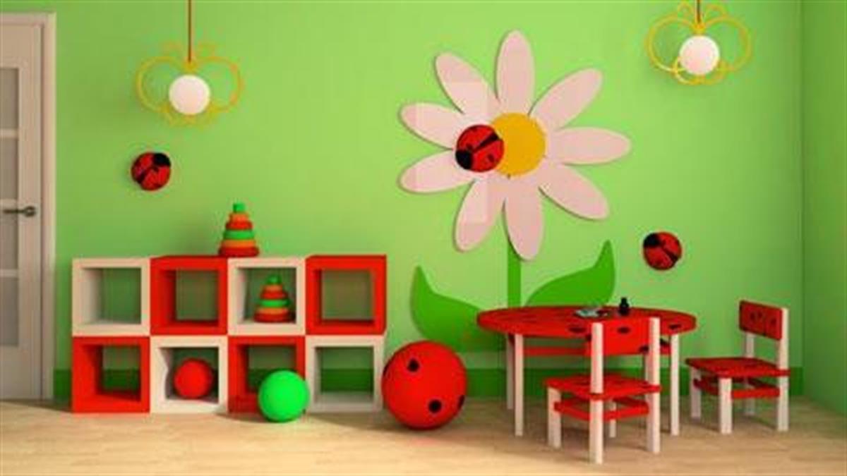 7 ιδέες για τη διακόσμηση του παιδικού δωματίου