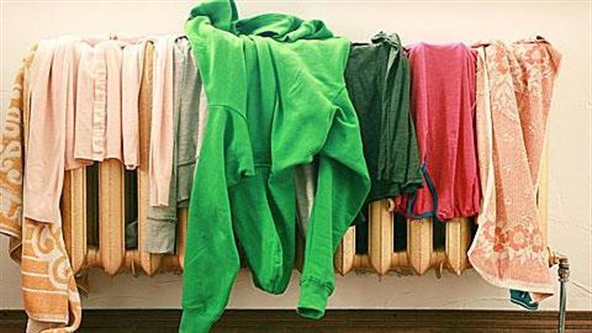 Πώς το άπλωμα των ρούχων μπορεί να βλάψει την υγεία μας