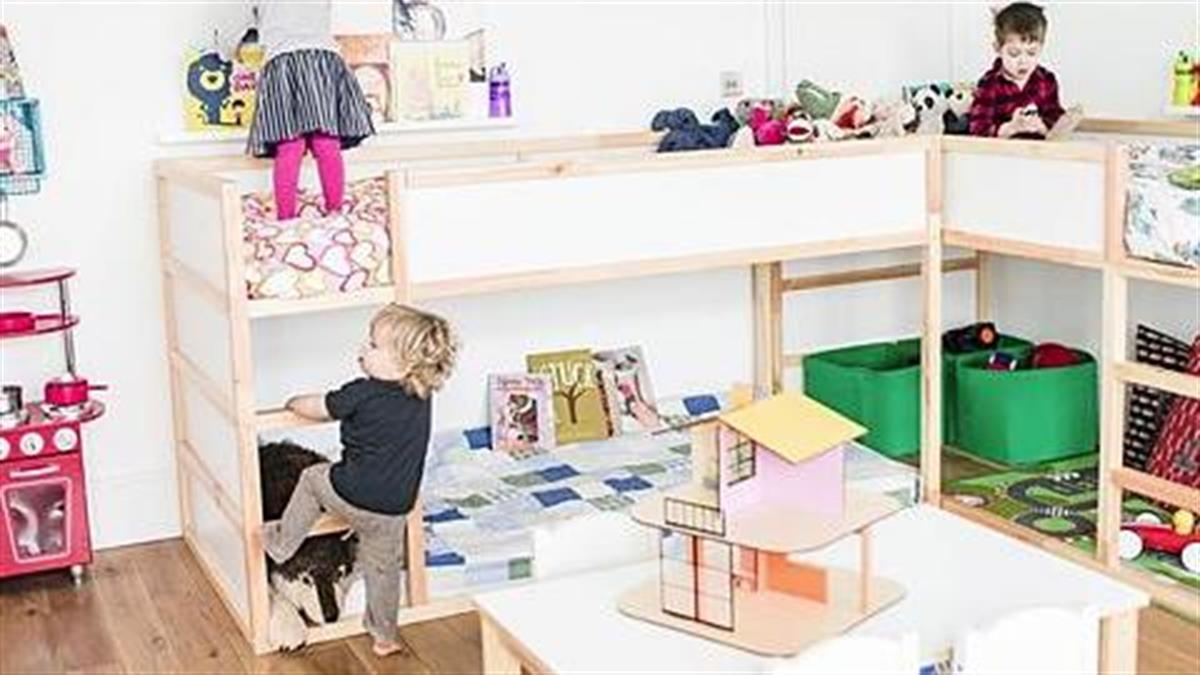 Παιδικό δωμάτιο για δύο: 12 ιδέες για άνετη συμβίωση