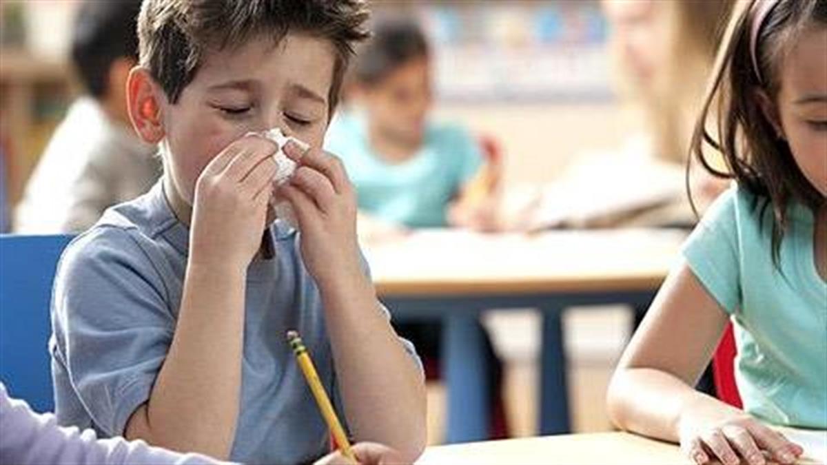 Σχολικές ιώσεις: Πώς να ενισχύσετε το ανοσοποιητικό του παιδιού