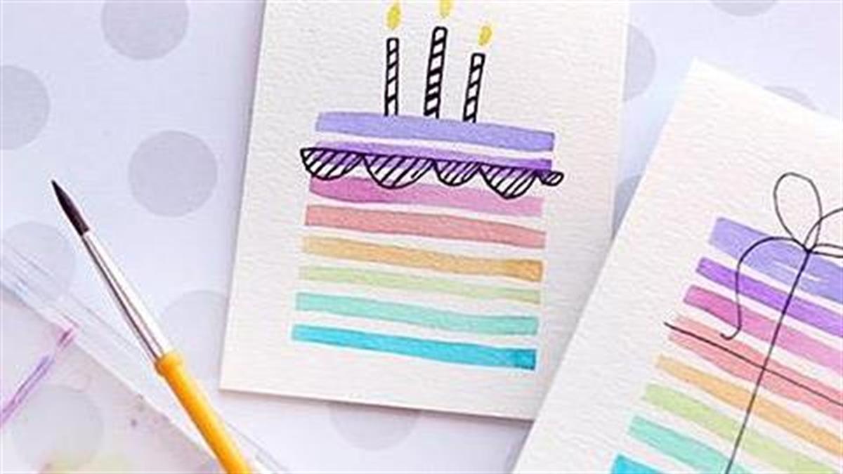 Πώς να φτιάξετε με το παιδί τις πιο όμορφες κάρτες γενεθλίων