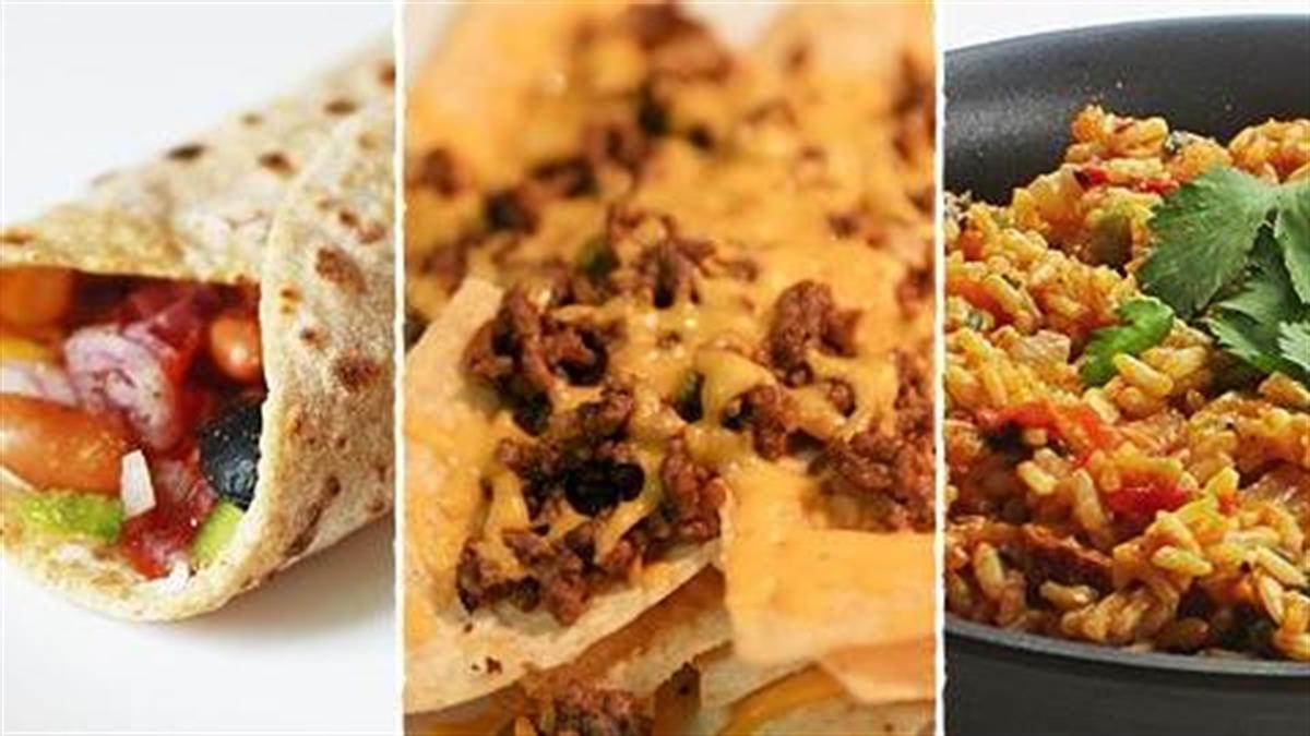 Μεξικάνικη βραδιά: 3 πιάτα για όλη την οικογένεια