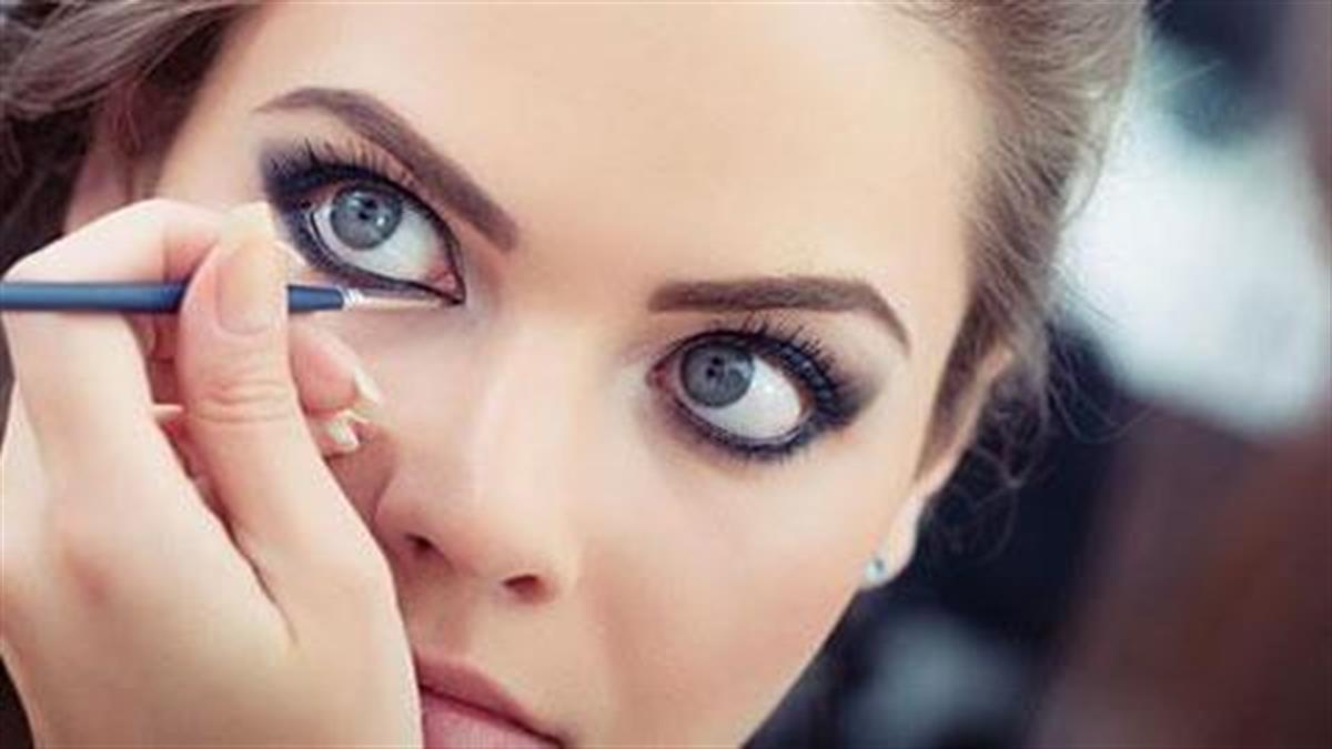 Πώς να βάφετε τα μάτια σας ανάλογα με το σχήμα τους