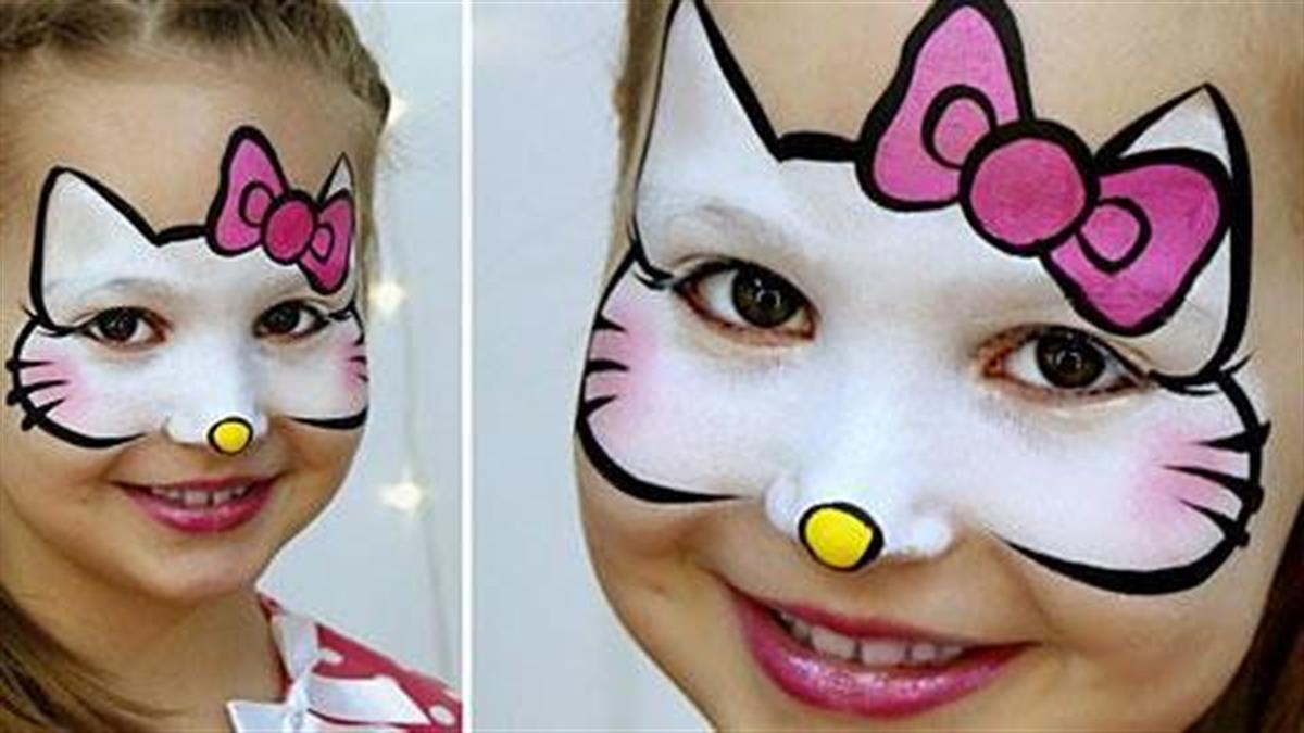 10 εύκολα σχέδια face painting για παιδιά