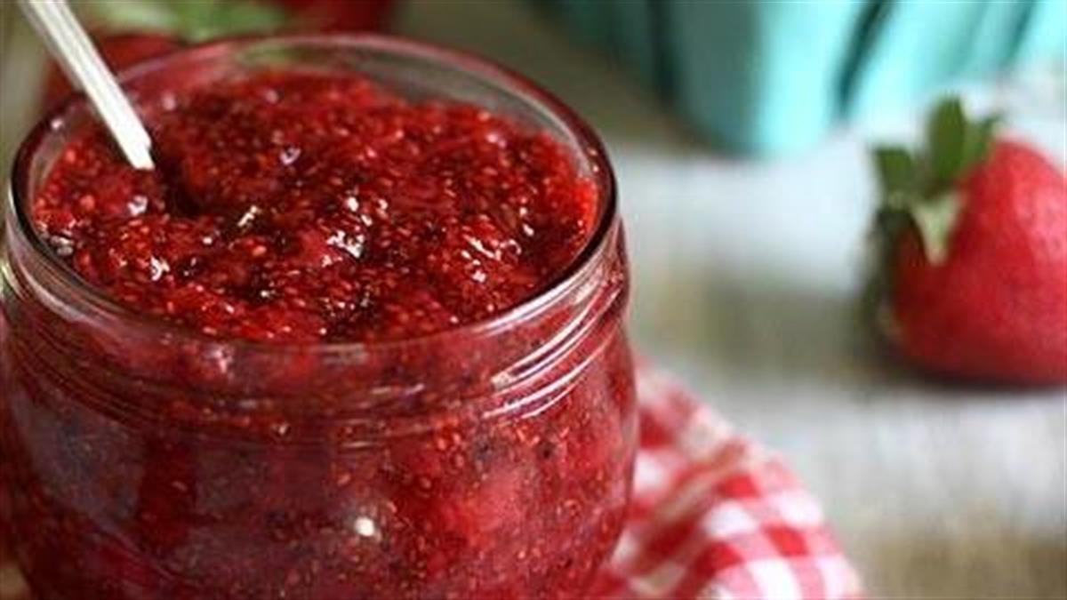 Πώς να φτιάξετε μαρμελάδα φράουλα χωρίς ζάχαρη