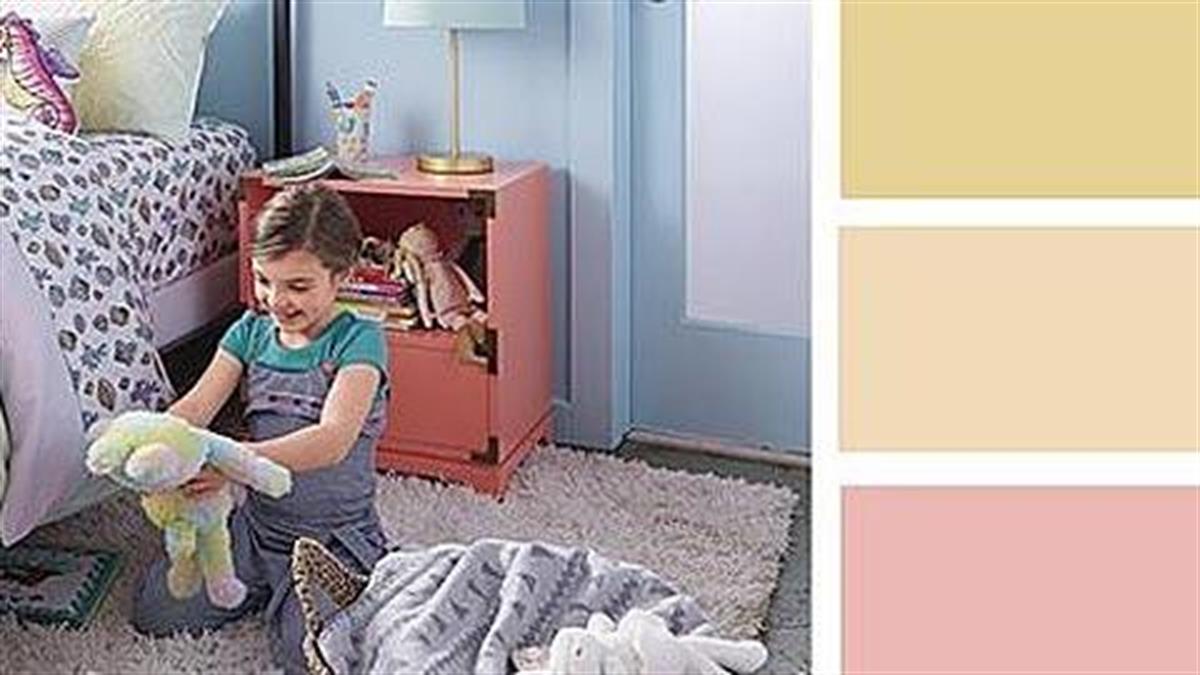 Οι καλύτεροι χρωματικοί συνδυασμοί για το παιδικό δωμάτιο