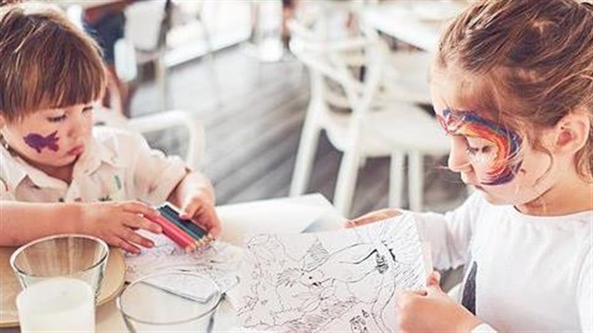 4 εστιατόρια με προγράμματα δημιουργικής απασχόλησης για τα παιδιά