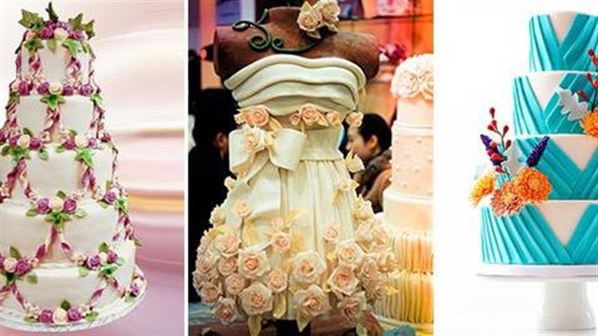 23 τούρτες γάμων… πραγματικά έργα τέχνης!