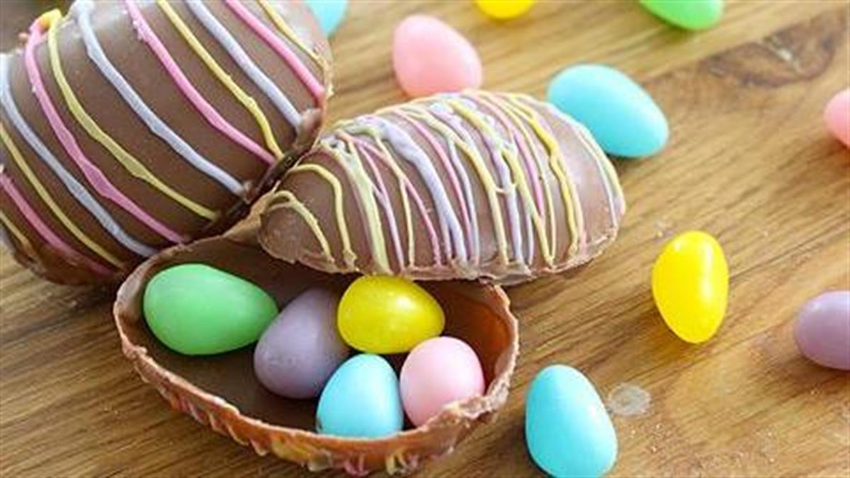 Πώς να φτιάξετε μόνη σας σοκολατένια πασχαλινά αυγά