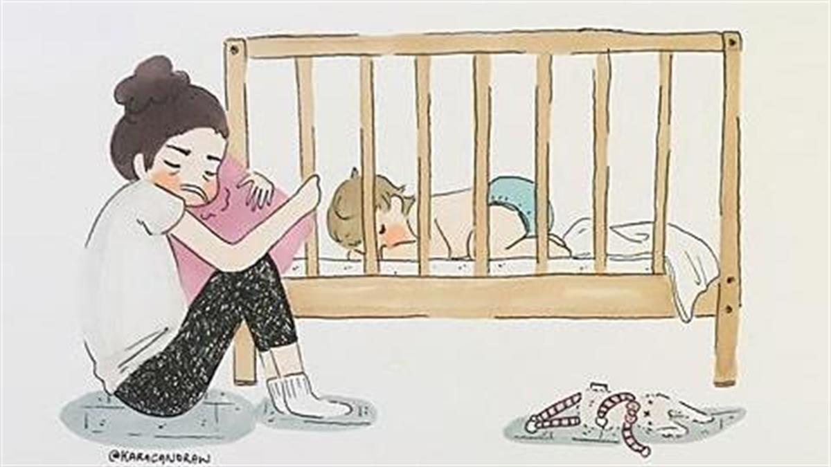 Πώς είναι η καθημερινότητα μιας μαμάς στο σπίτι με ένα 2χρονο παιδί: 24 τρυφερά σκίτσα
