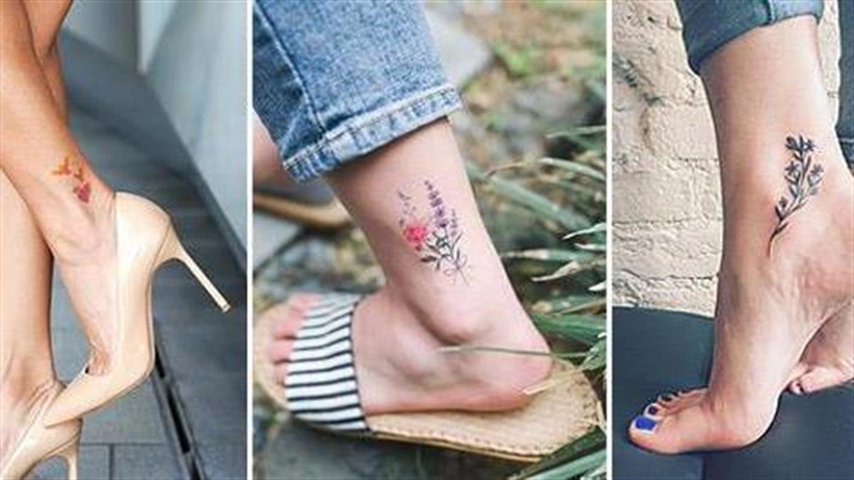 14 διακριτικά και καλαίσθητα τατουάζ για τον αστράγαλο