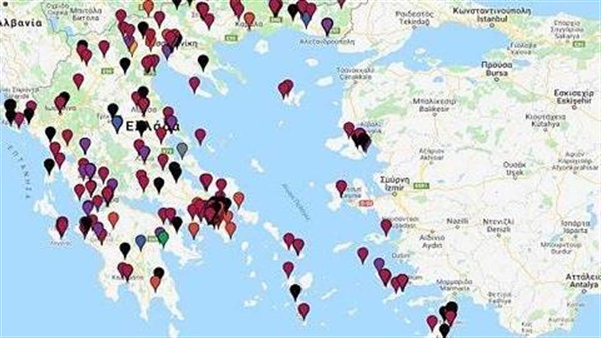 SexHarassMap: Ο χάρτης που καταγράφει τα περιστατικά βίας κατά των γυναικών στην Ελλάδα
