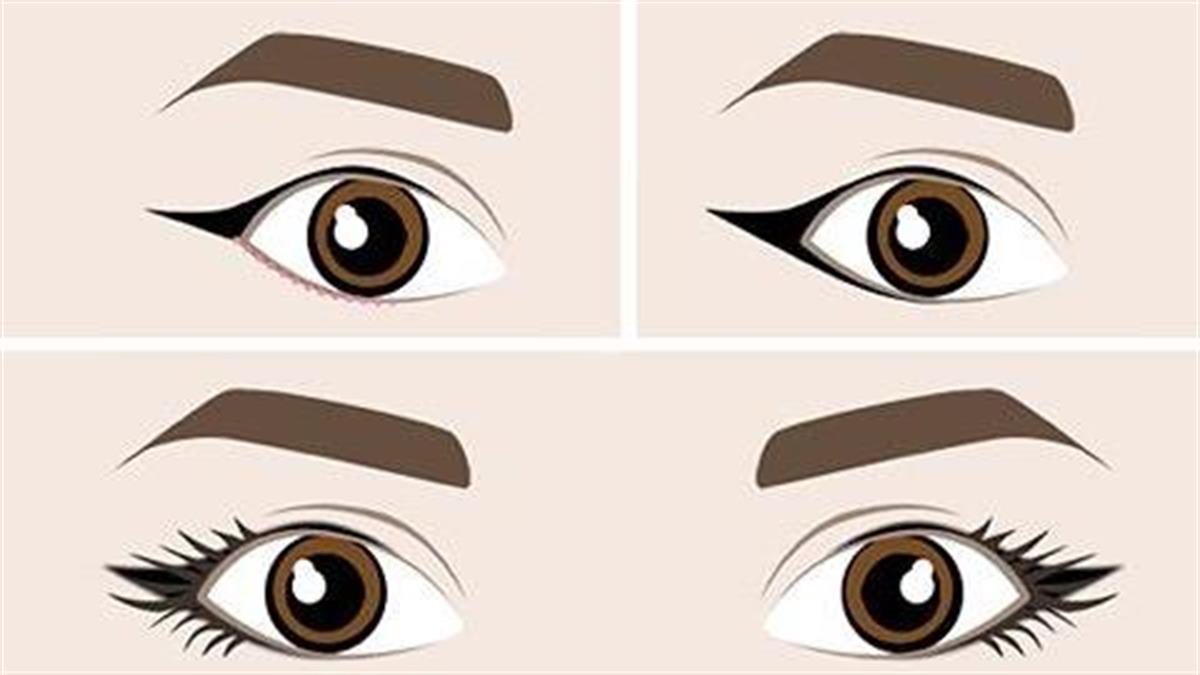 Eyeliner: η σωστή εφαρμογή ανάλογα το σχήμα του ματιού