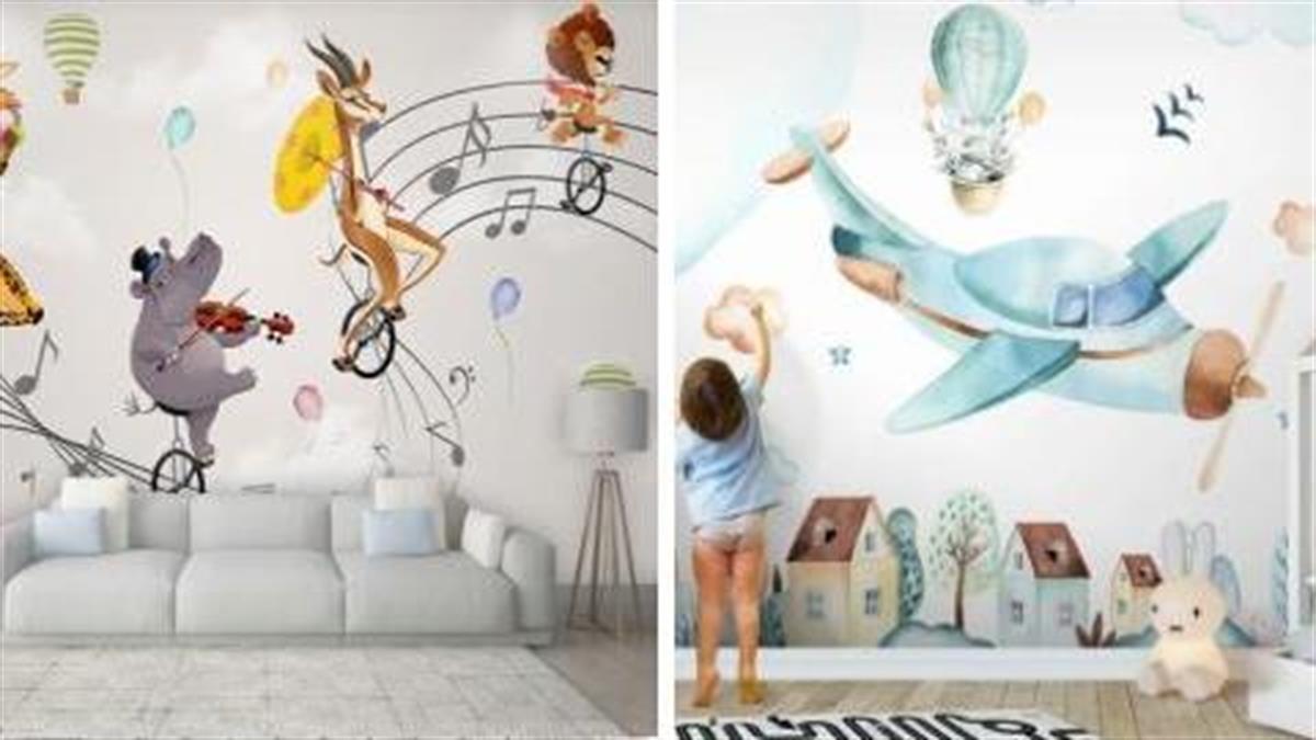 Wall art: Η νέα συναρπαστική μόδα στην παιδική διακόσμηση