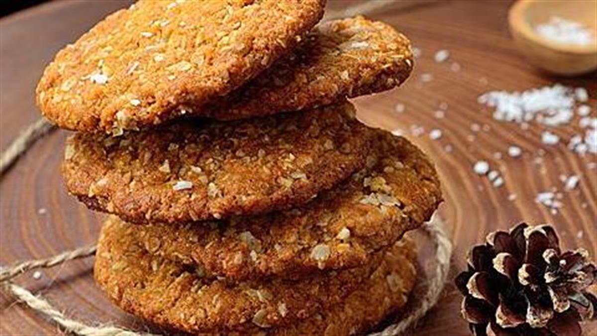 Πώς να φτιάξετε μπισκότα βρώμης, τραγανά και πεντανόστιμα!