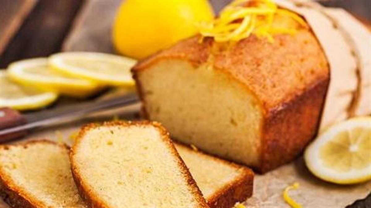 Συνταγές για παιδιά: Εύκολο κέικ λεμόνι