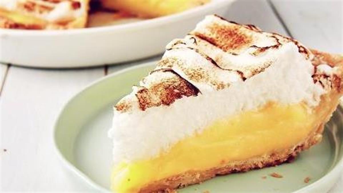 Πεντανόστιμη lemon pie από τα χεράκια σας
