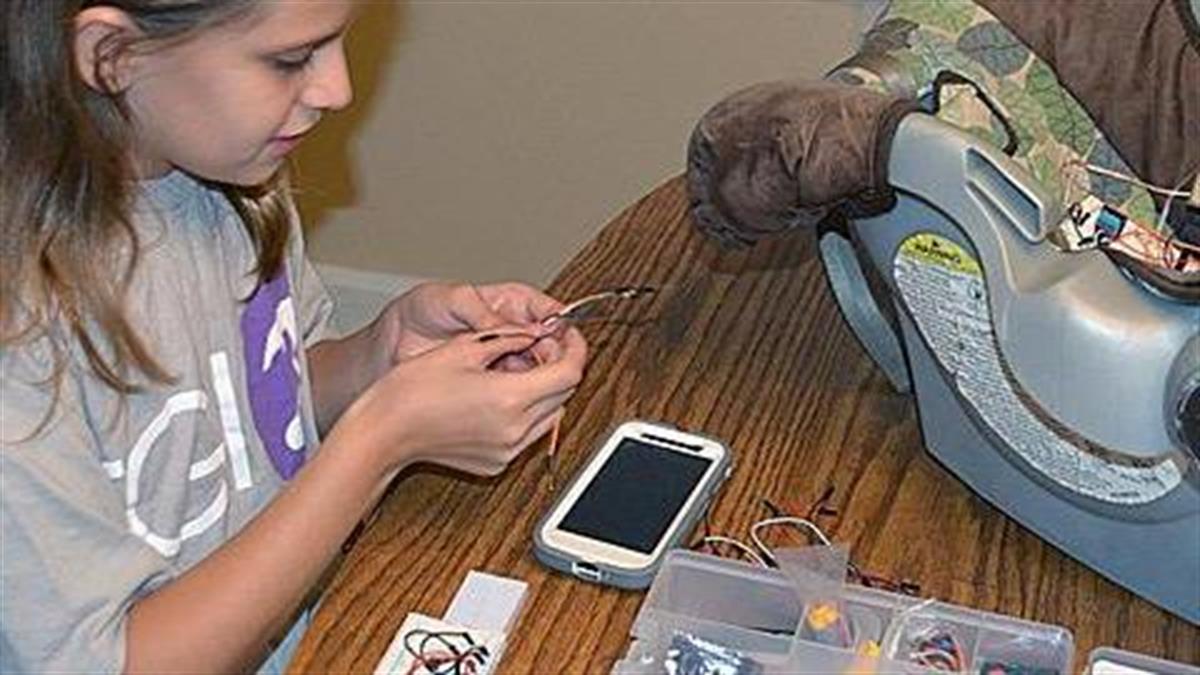 12χρονη έφτιαξε συσκευή που προλαμβάνει τον θάνατο από ζέστη στο αυτοκίνητο