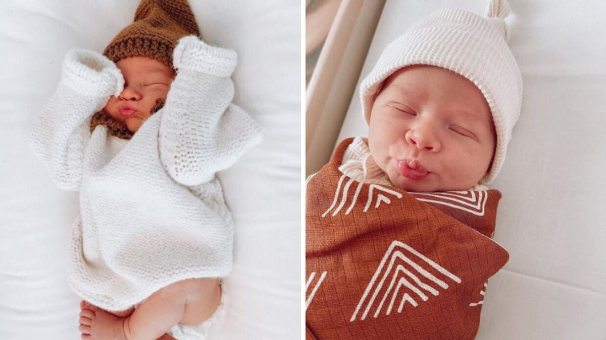 Μαμά φωτογραφίζει τις υπέροχες γκριμάτσες του νεογέννητου μωρού της και γίνεται viral