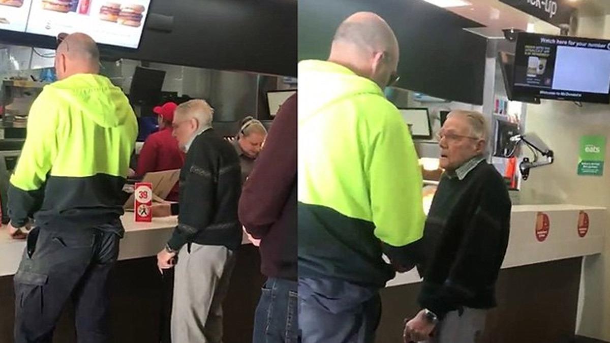 Καλόκαρδος άνθρωπος πληρώνει γεύμα συνταξιούχου όταν τον βλέπει να μετράει τα ψιλά του