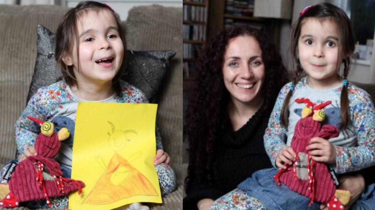 5χρονη μοιράζει φαγητό σε άστεγους τα Χριστούγεννα με χρήματα που μάζεψε από τις ζωγραφιές της