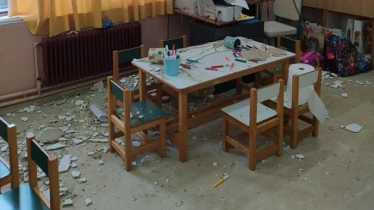 Κέρκυρα: Έπεσαν σοβάδες από το ταβάνι νηπιαγωγείου και οι μαθητές γλίτωσαν από θαύμα