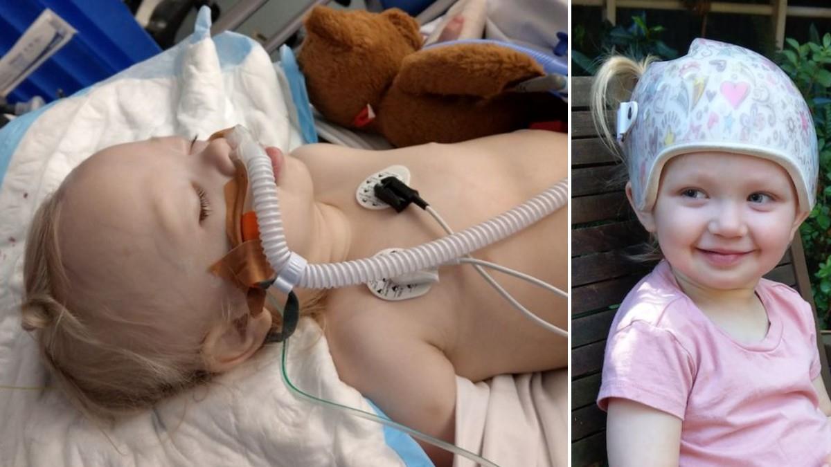 3χρονο κοριτσάκι έπεσε από ένα σκαμνάκι και παραλίγο να χάσει τη ζωή του