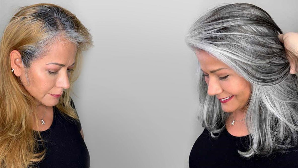 10 γυναίκες που σταμάτησαν να βάφουν τα μαλλιά τους και έγιναν πιο όμορφες!