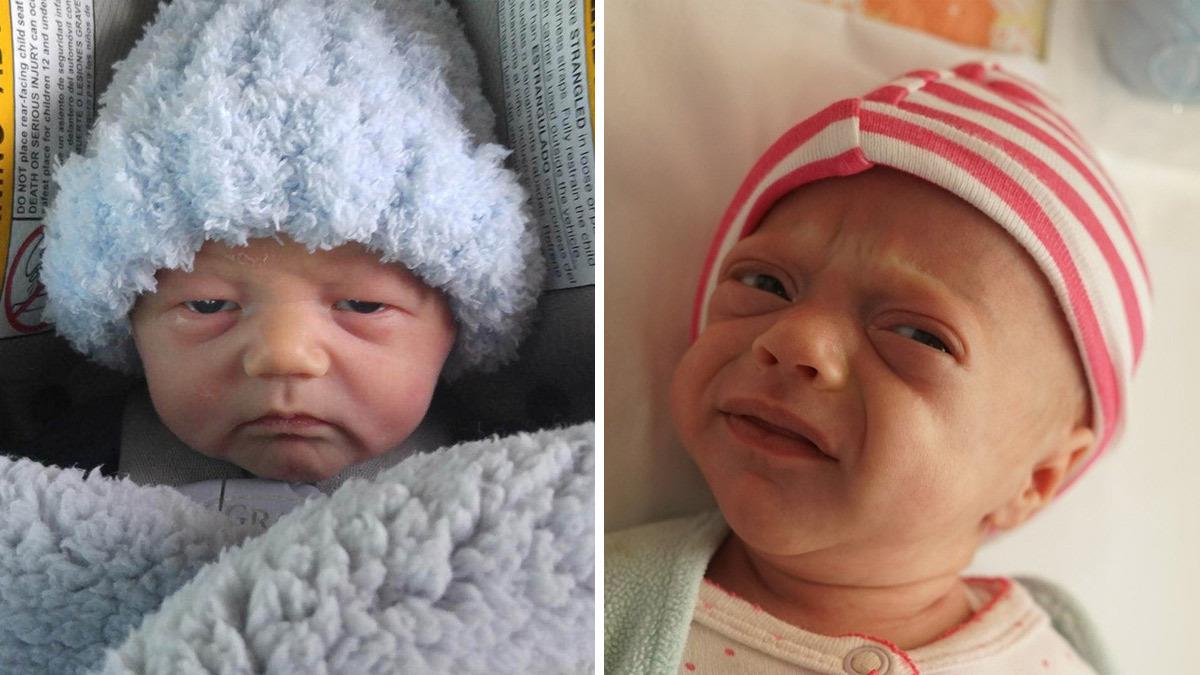 10 φωτογραφίες νεογέννητων που θα σας κάνουν να λιώσετε από τα γέλια!