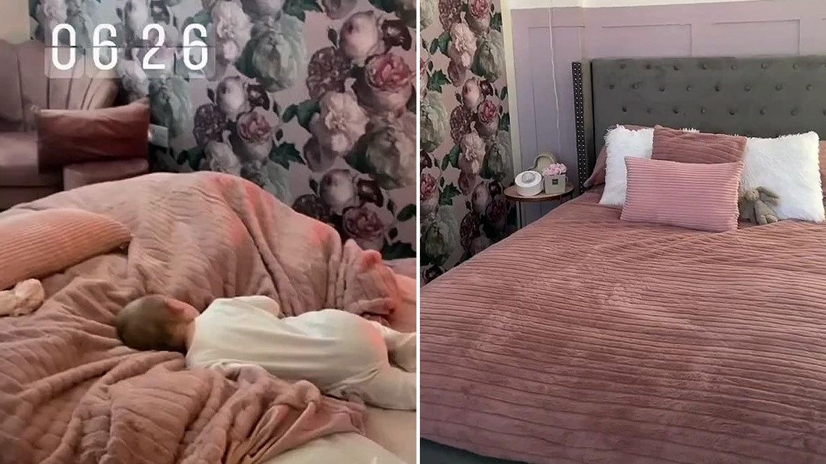 Αγόρασε στην 1 έτους κόρη της διπλό κρεβάτι επειδή δεν κοιμόταν στην κούνια!