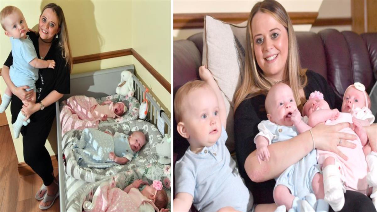 Μαμά που πάλευε χρόνια με την υπογονιμότητα, απέκτησε 4 μωρά σε 18 μήνες!