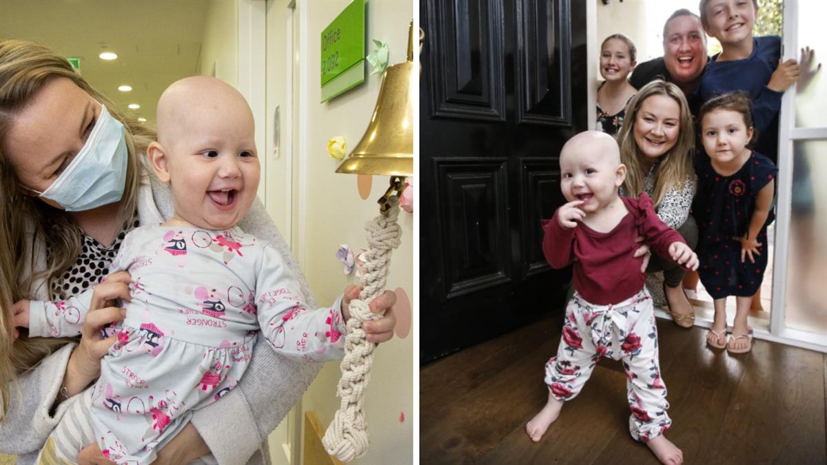 Μωράκι νίκησε τον καρκίνο στα 1α του γενέθλια - πάλευε από 6 μηνών!