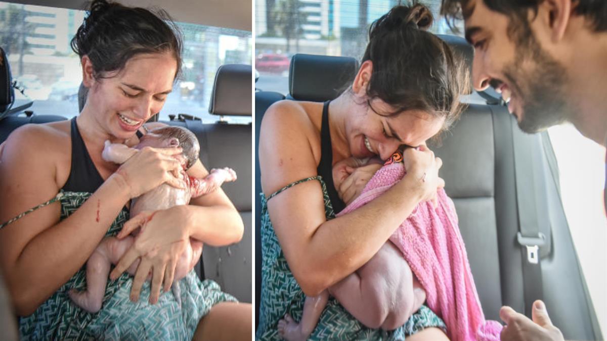 Μαία γέννησε το μωράκι της μέσα στο αυτοκίνητο, ενώ πήγαινε στο μαιευτήριο!