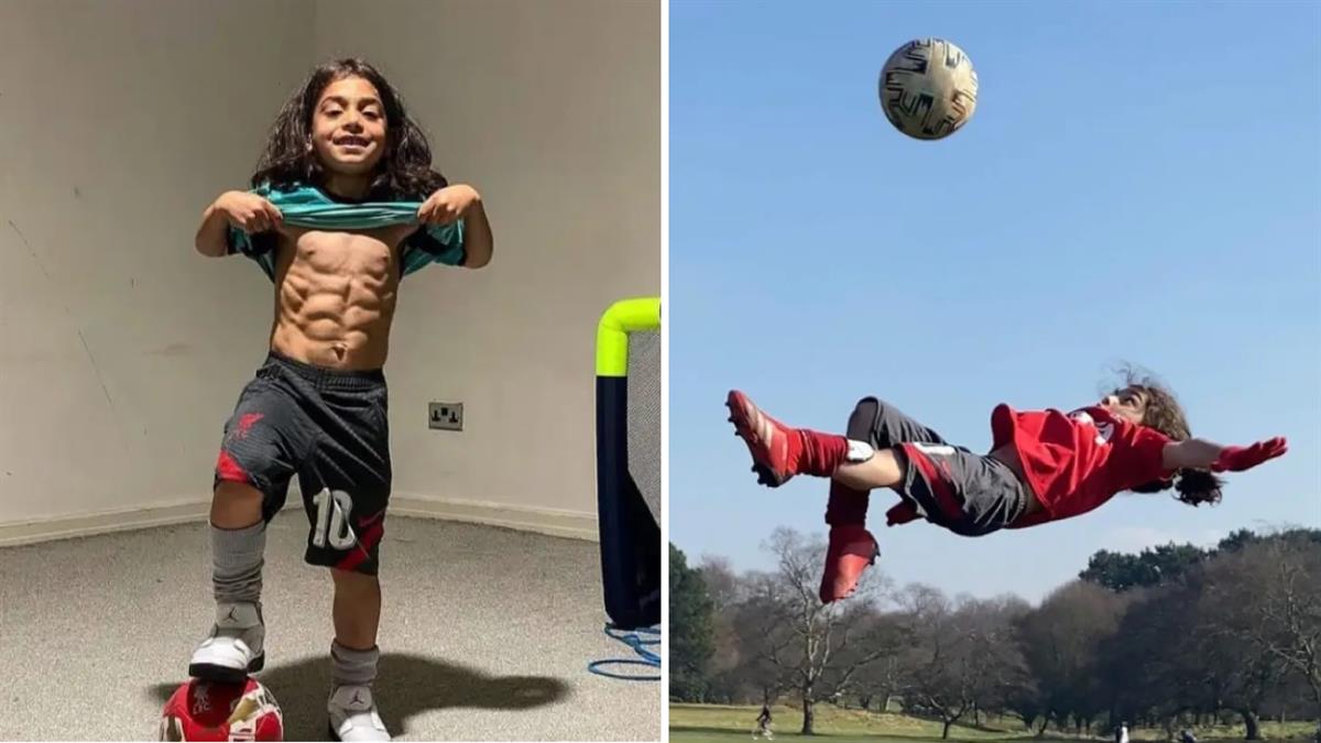 Το πιο δυνατό παιδί του κόσμου είναι 8 ετών και παίζει ποδόσφαιρο σαν τον Μέσι!